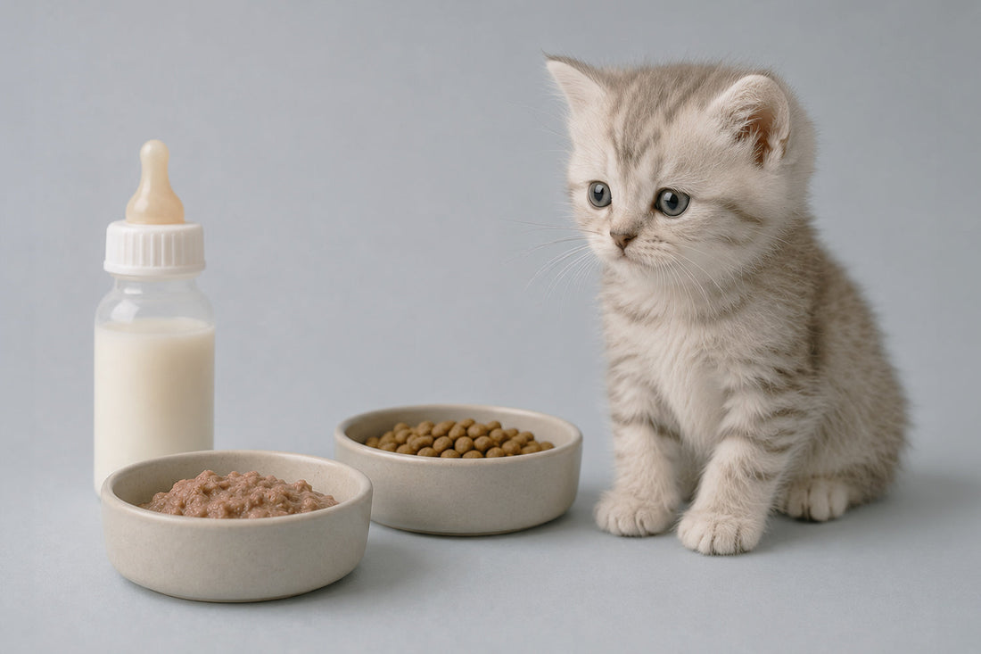Tipos de comida para gatos bebés