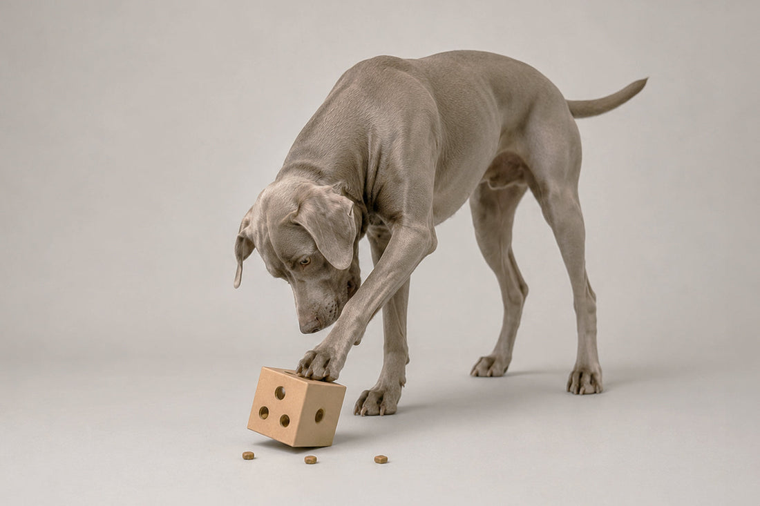 Juegos caseros para estimular la mente de tu perro