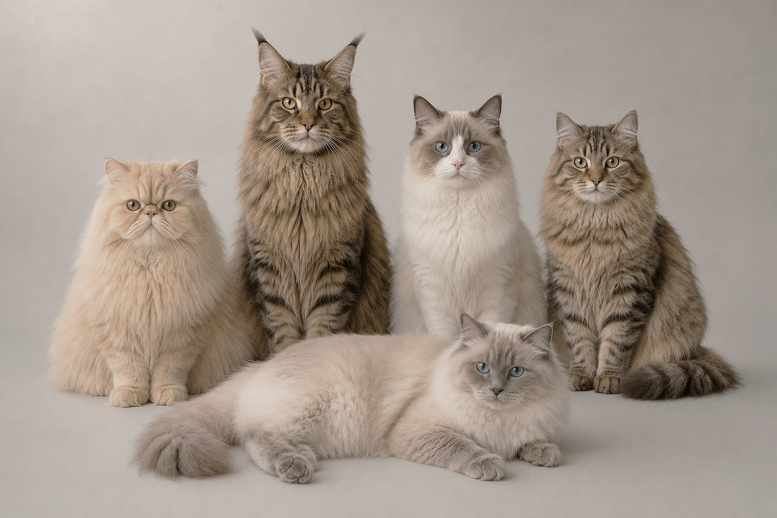 Gatos de pelo largo: descubre las razas más impresionantes y cómo cuidarlas