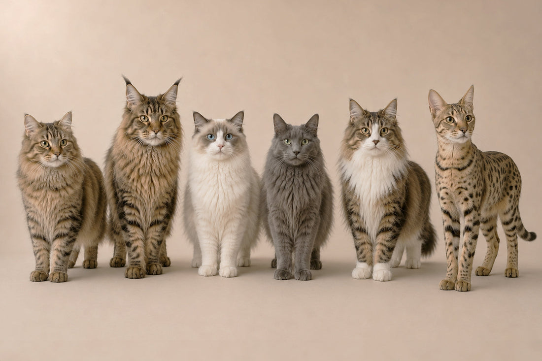 7 razas de gatos grandes que te van a enamorar