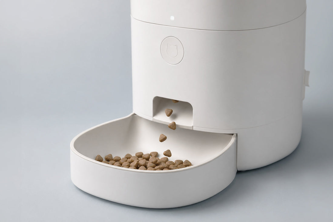 ¿Para qué sirve un dispensador de comida para gatos?