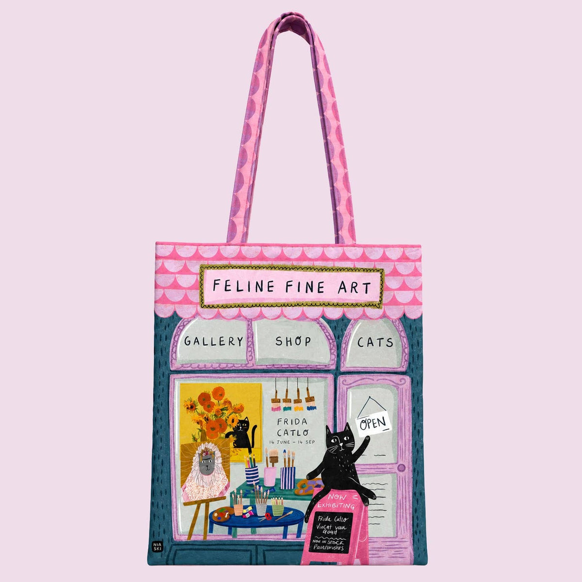 Feline Fine Art Cat Tote Bag