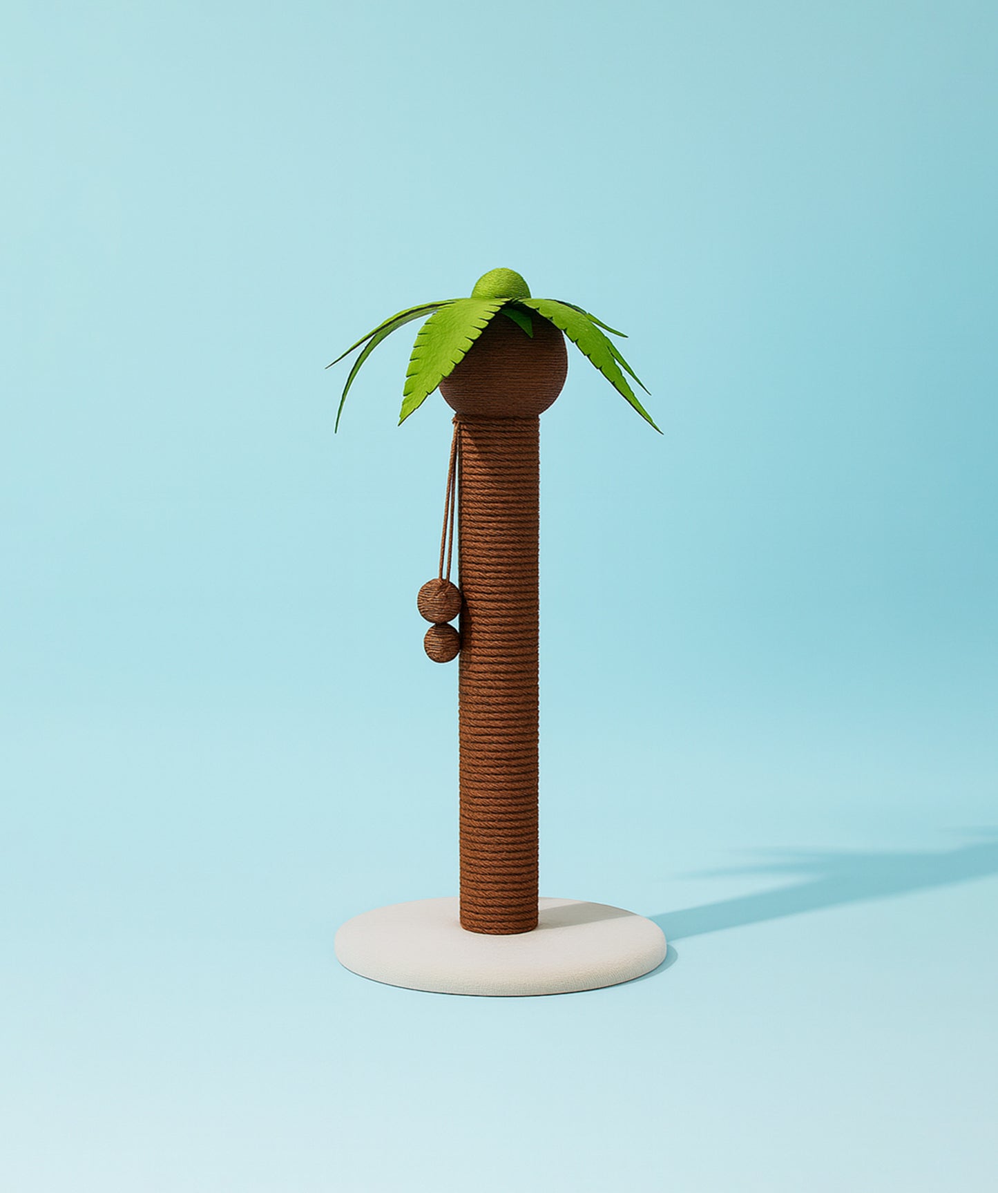 Zeze Coconut Tree árvore para arranhar design palmeira tropical