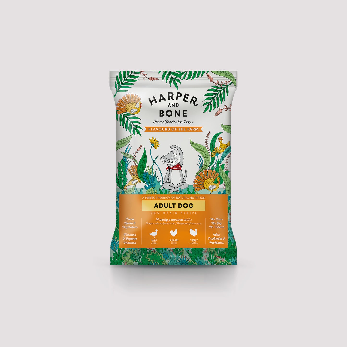 Adult Medium Flavours of the Farm Sample 100g