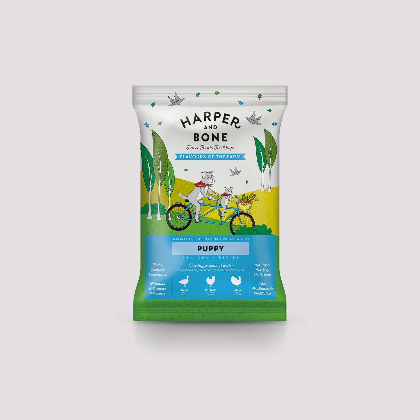 Proefmonster Puppy - Flavours of the farm 100g