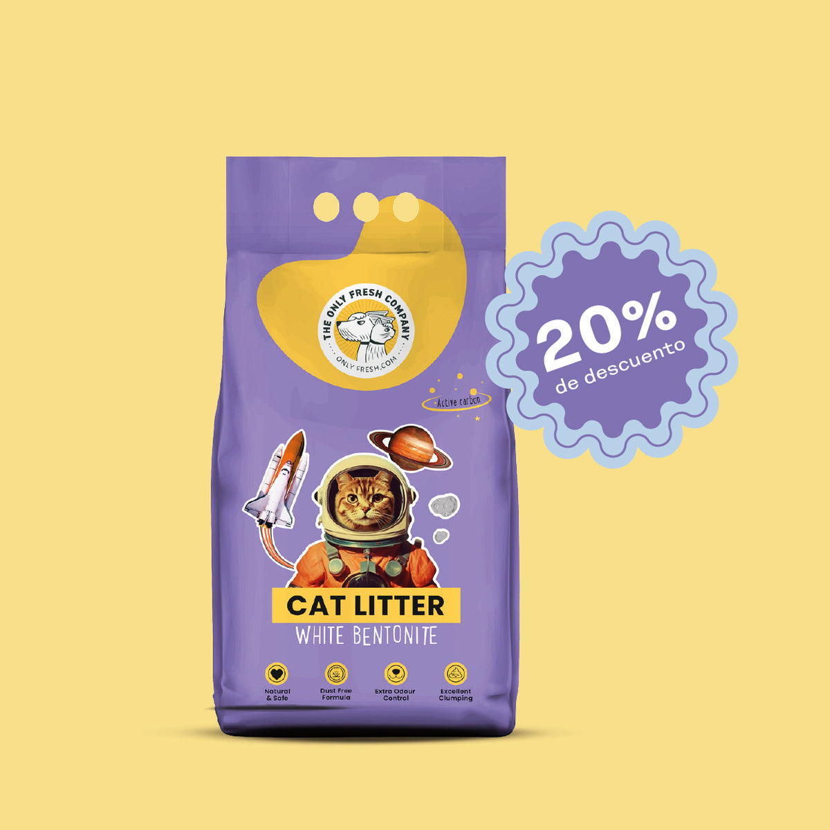 20 % en Cat Litter 6L