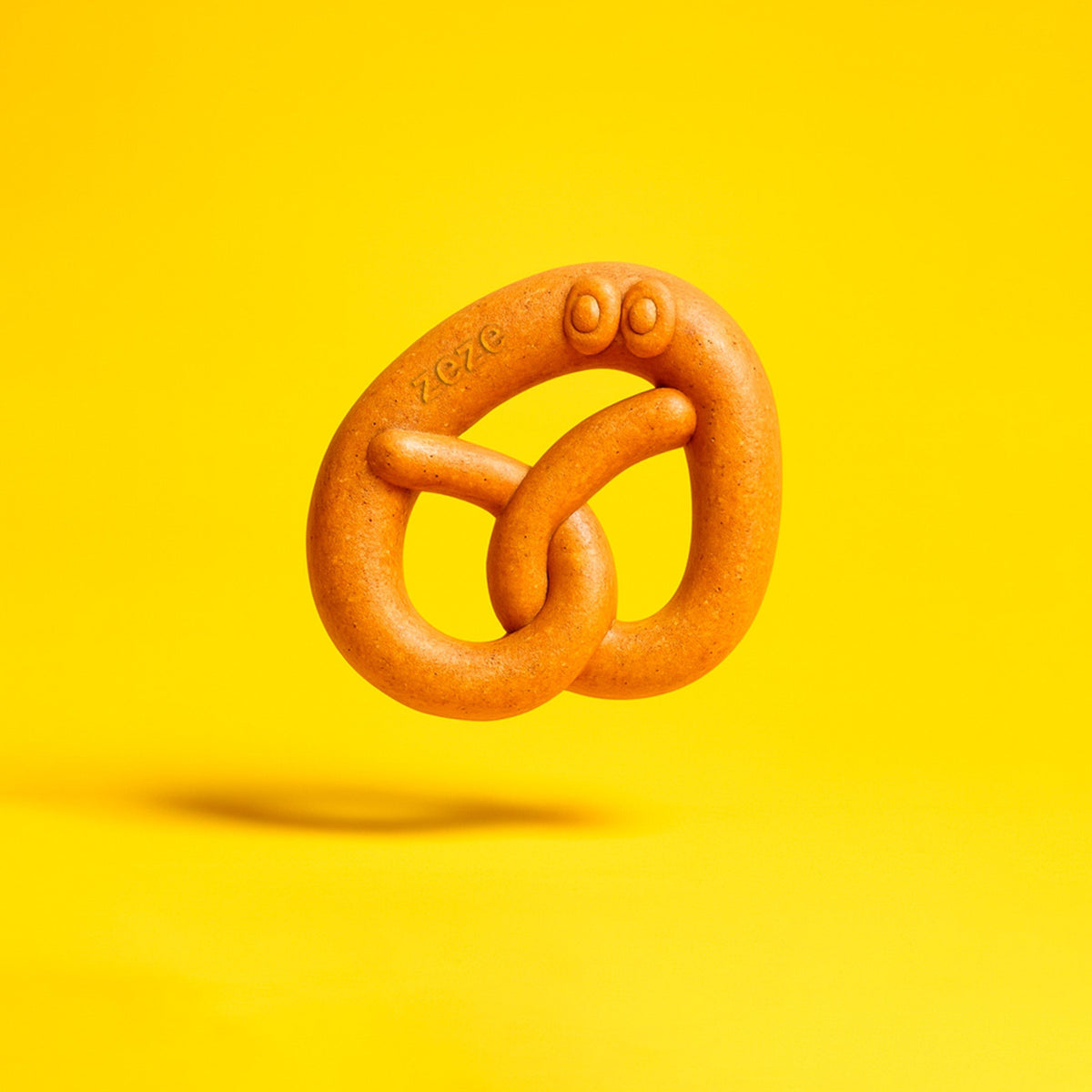 Pretzel Chew Zeze Kausspielzeug für Hunde in Brezelform