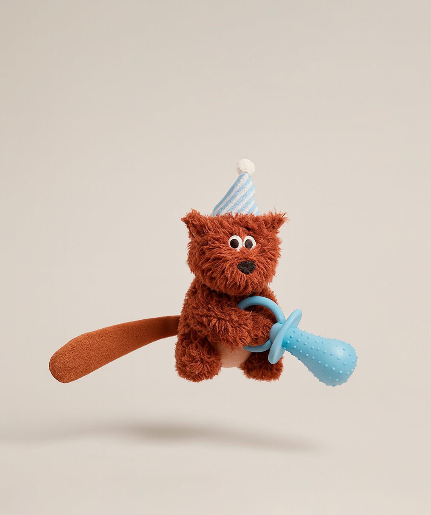 Zeze Squirrel Chew kauwtoy met veilige en duurzame eekhoornvorm