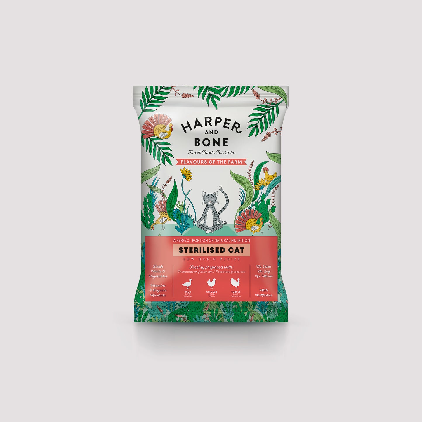 Sterilised Cat Flavours of the Farm Sample 70g