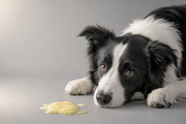 Waarom braken honden geel: Oorsprong en oorzaken