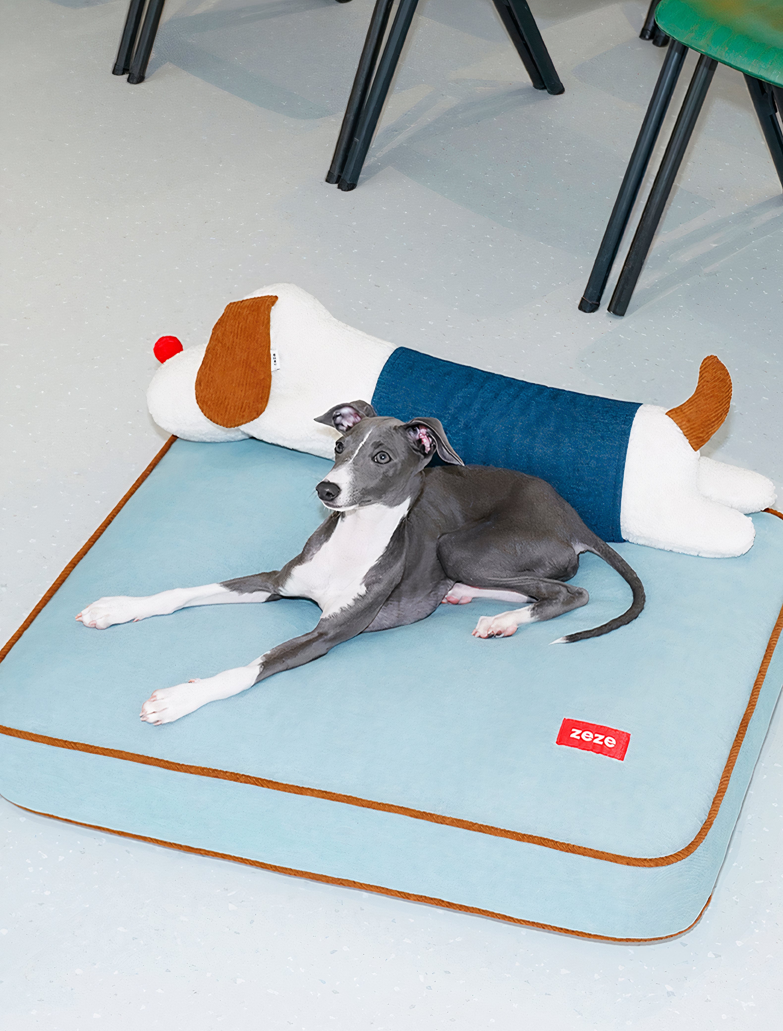 Denim Pup Mat