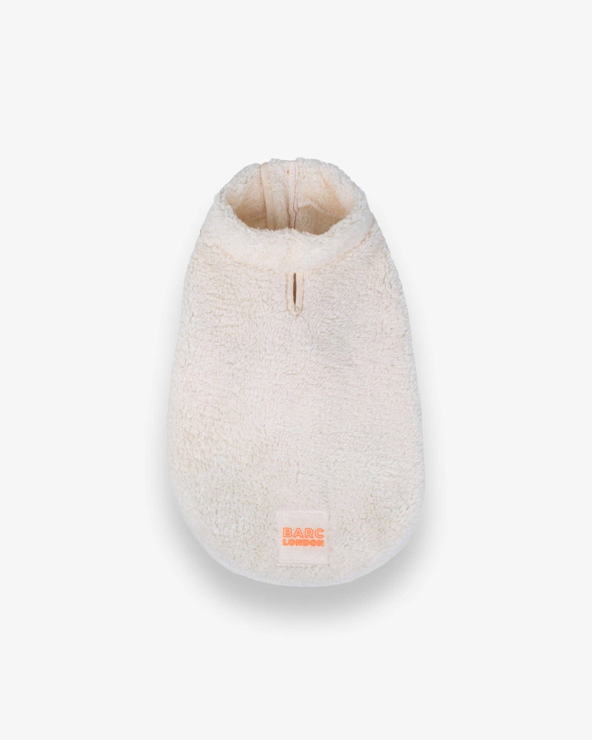 Cream Sherpa Fleece Dog Vest - Gilet
