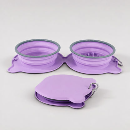 Ciotola portatile 2 in 1