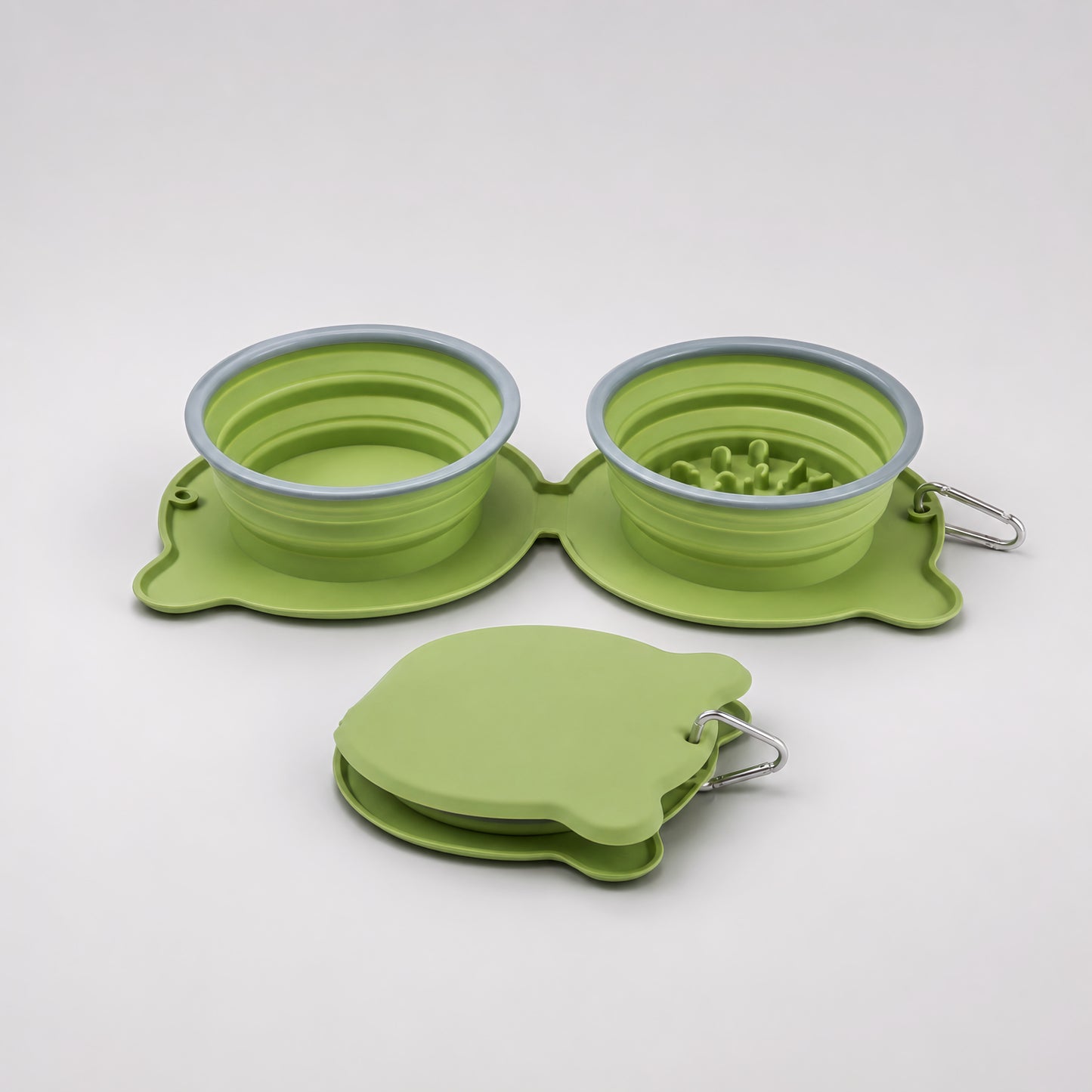 Ciotola portatile 2 in 1