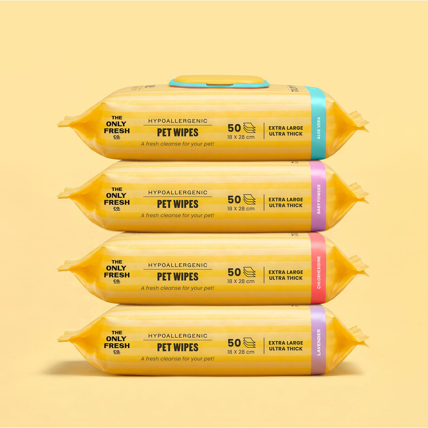 Pet Wipes - Baby Powder