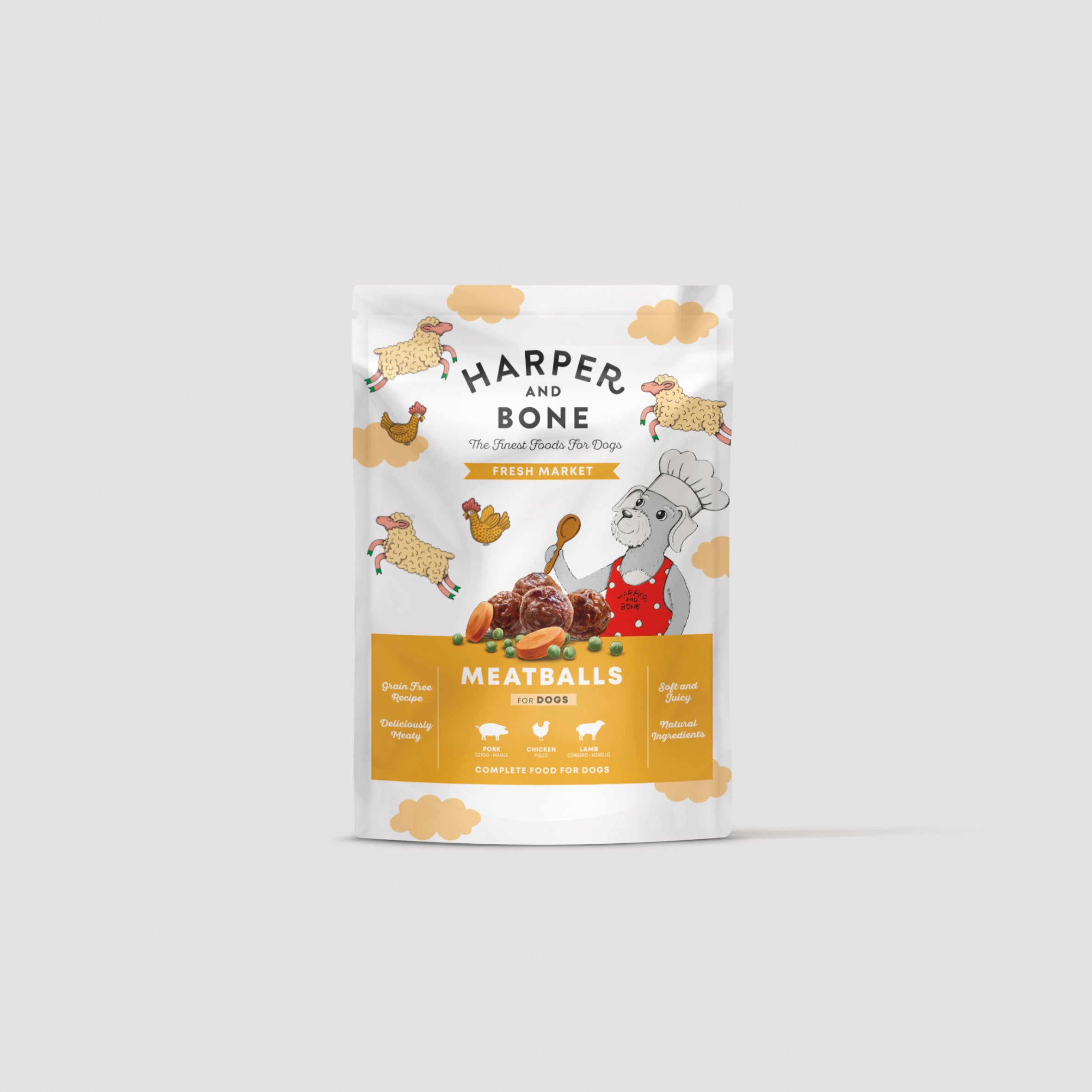 Albóndigas para perros - Fresh market
