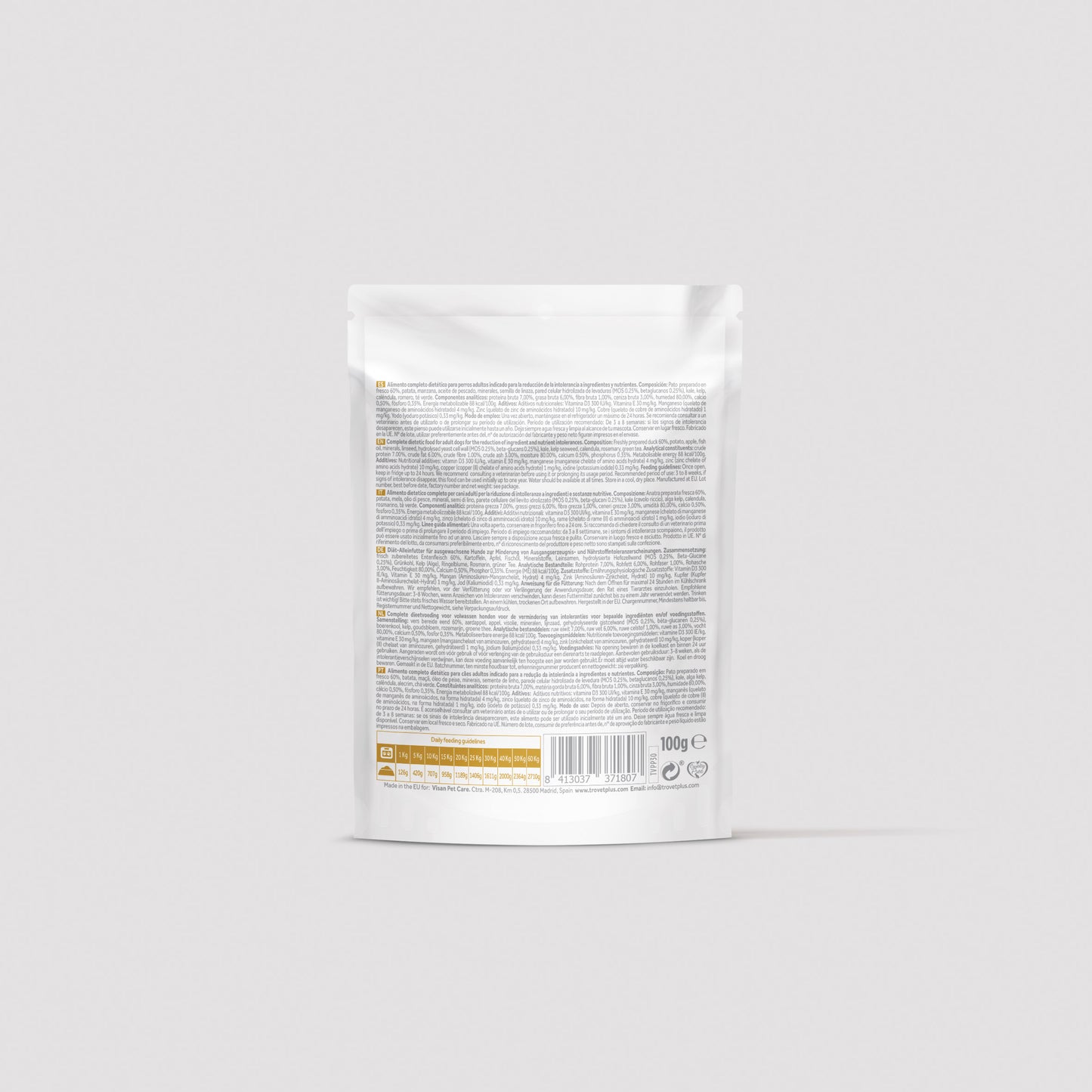 Hypoallergenic - Fresh duck - karma mokra dla psów