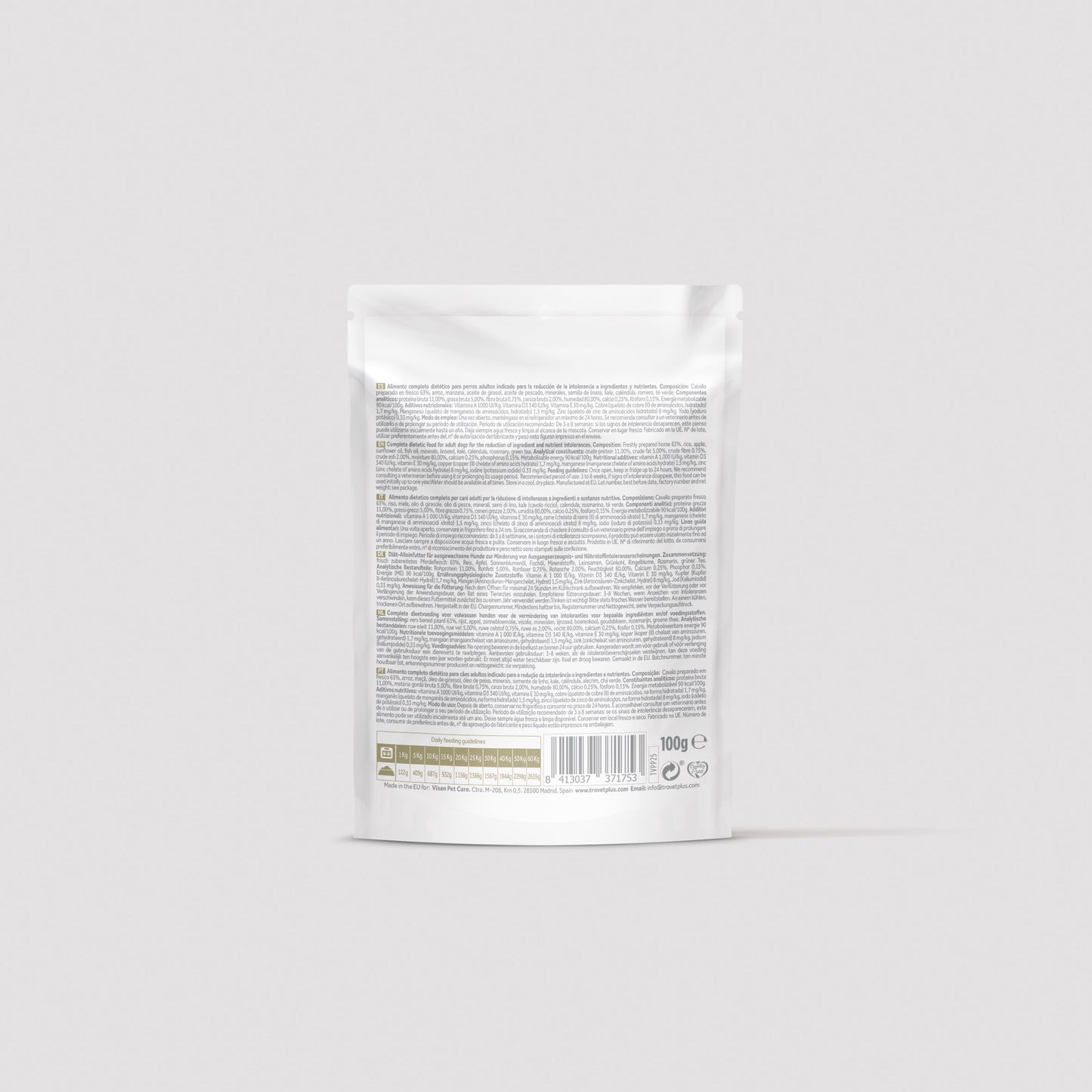 Hypoallergenic - Fresh horse - wet for dogs