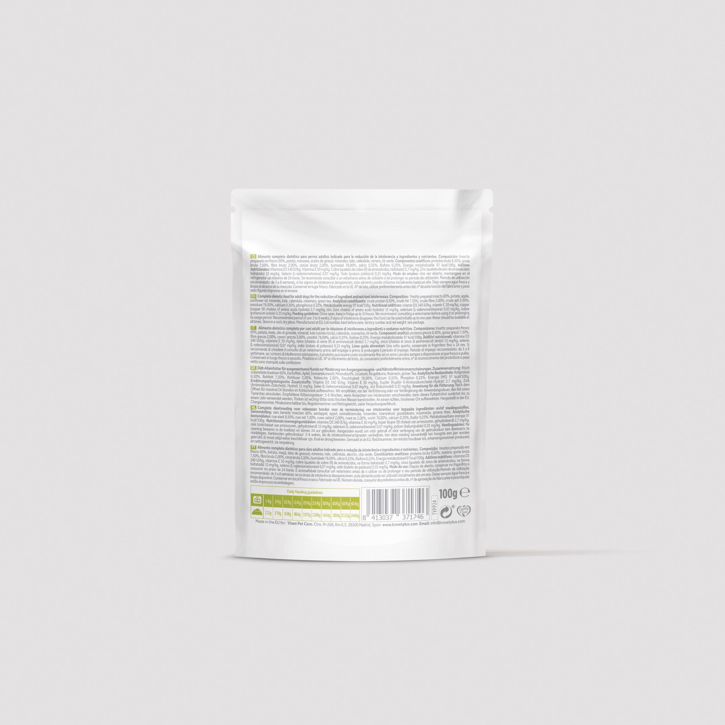 Hypoallergenic - Fresh insect - wet for dogs