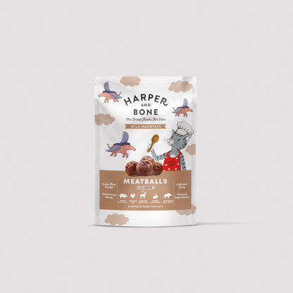 Gehaktballen voor katten - Wild mountain