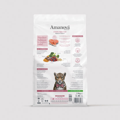 Sterilised Cat - Salmon deluxe