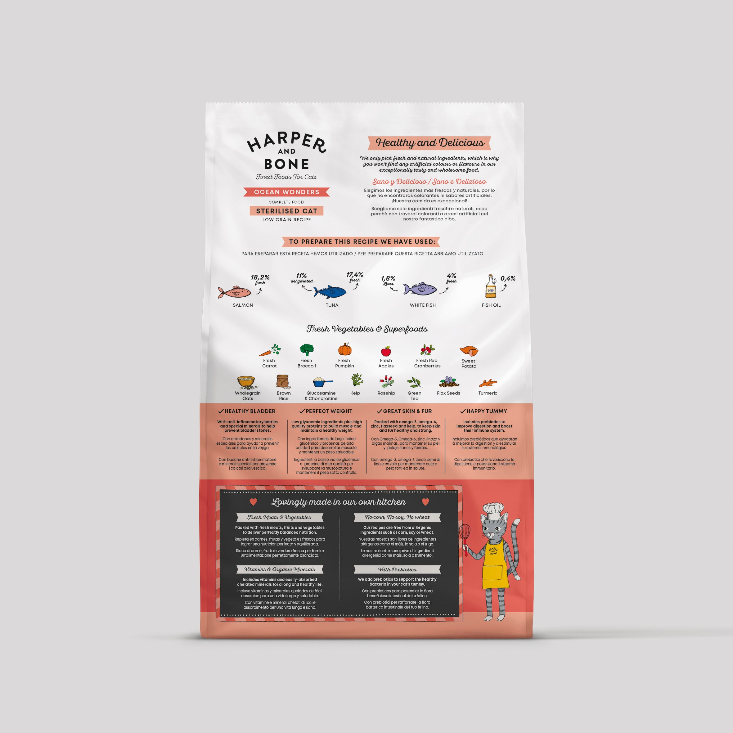 Sterilised cat - Ocean Wonders