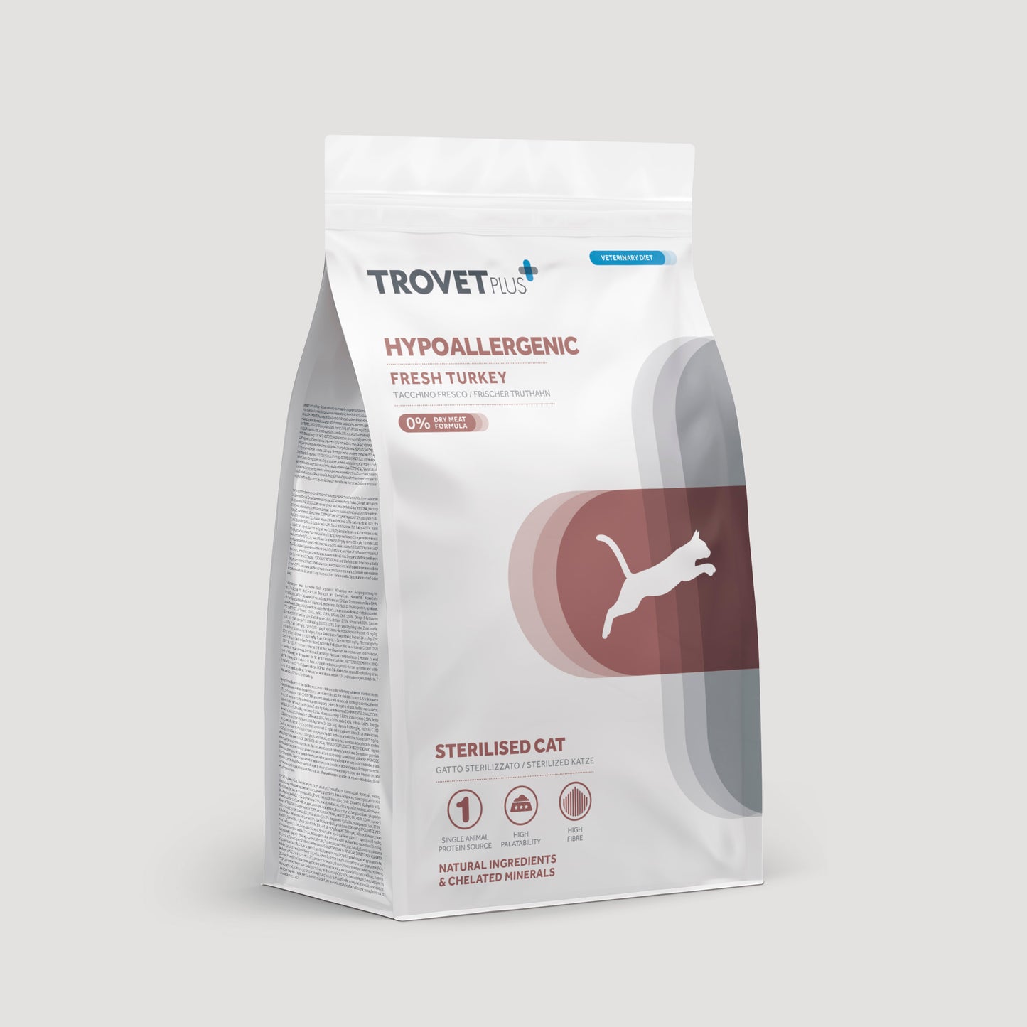 Hypoallergenic - Fresh turkey - para gatos