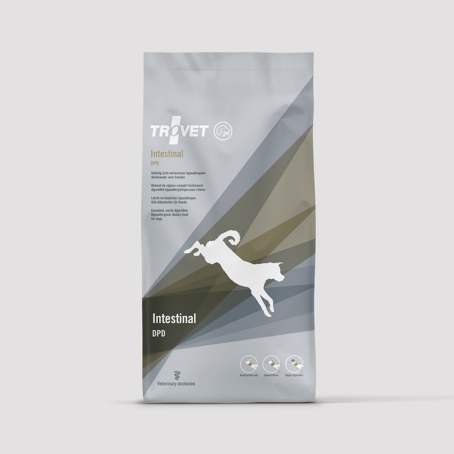 Bolsa de alimento Trovet Intestinal para perros