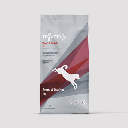 Bolsa de alimento Trovet Renal & Oxalate para perros