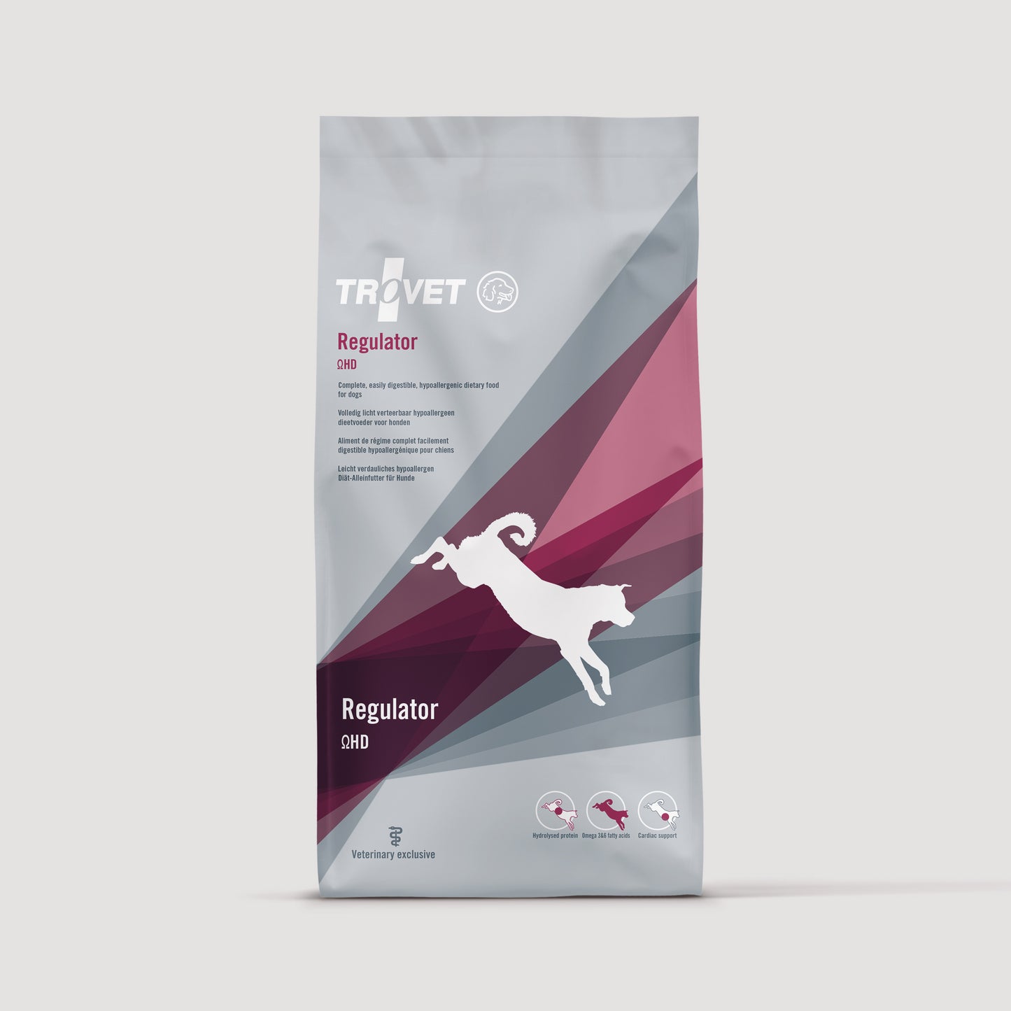 Bolsa de alimento Trovet Regulator hipoalergénico para perros