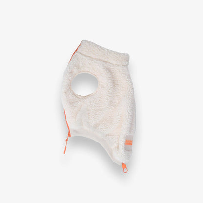 Cream Sherpa Fleece Dog Vest - Gilet