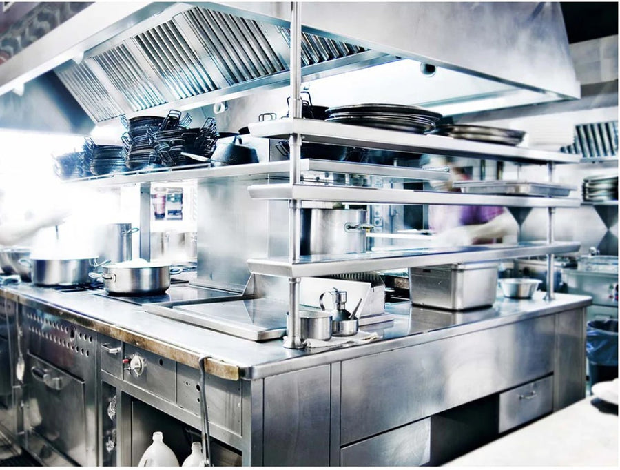 Cocina industrial donde se elaboran las recetas de Trovet Plus