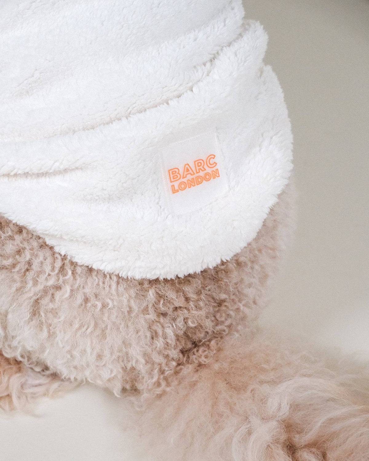 Cream Sherpa Fleece Dog Vest - Gilet