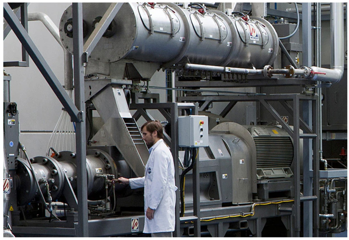 Línea de extrusión de la fábrica de Visán en Madrid