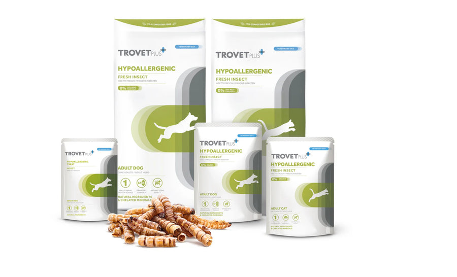 Trovet Plus Hypoallergenic Fresh Insect para perro y gato adulto