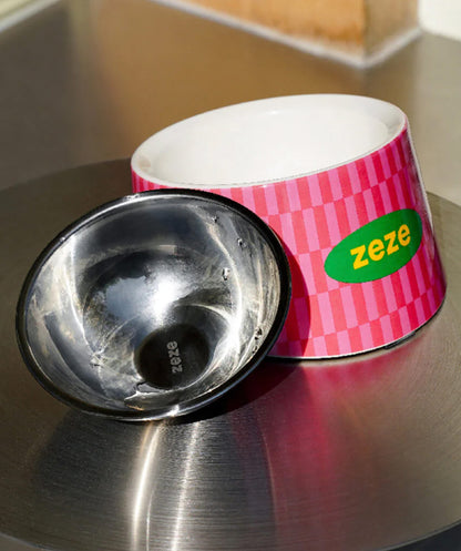 Retro steel bowl